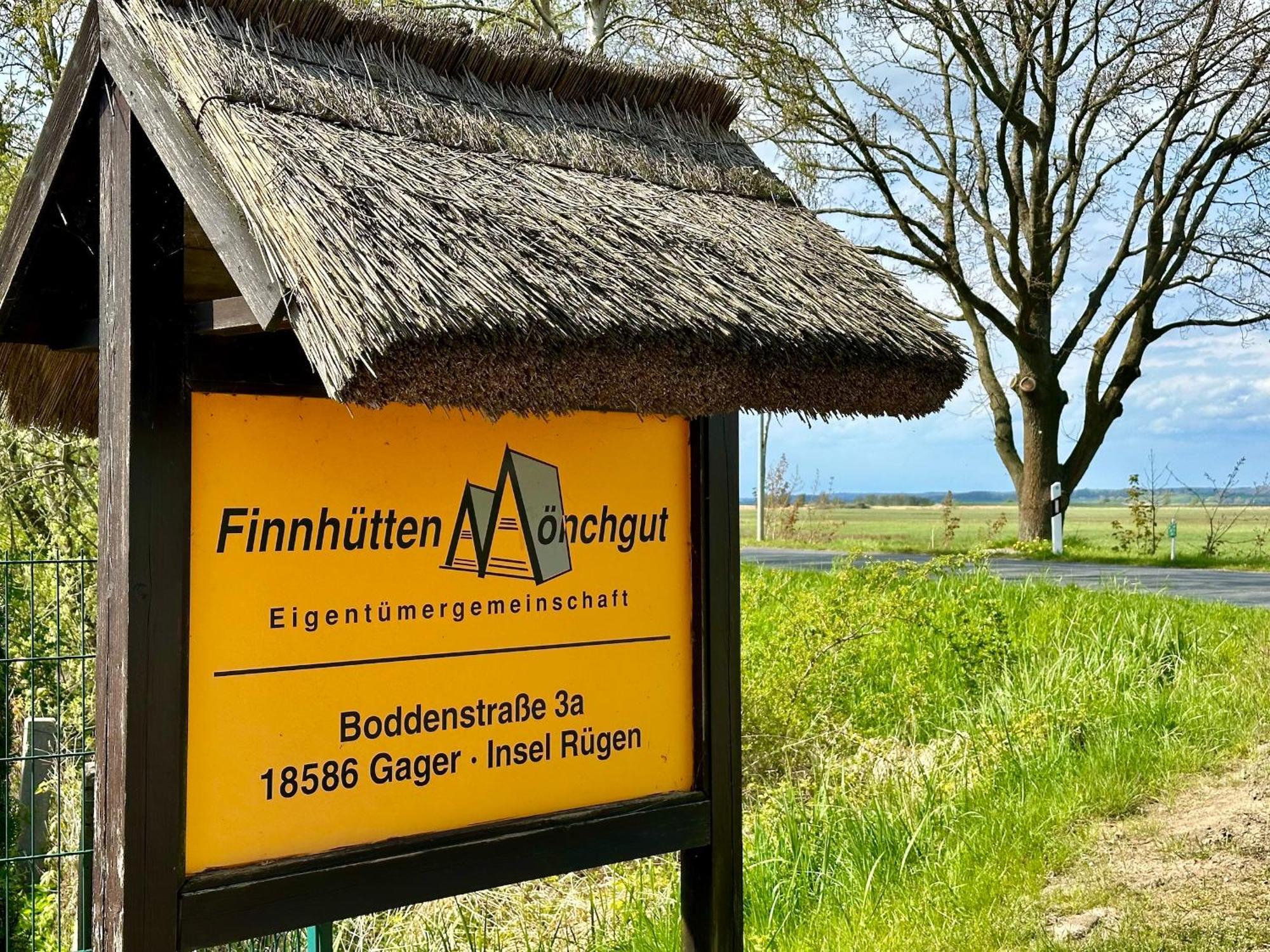 Finnhuette Nr.42 Auf Moenchgut Gager Exterior foto